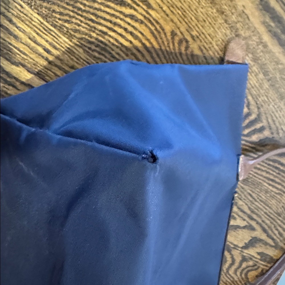 Longchamp Le Pliage Original Large Nylon Navy Tote Bag - Picture 4 of 11